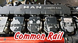 Разбираю двигатель D2876 с системой Common Rail.