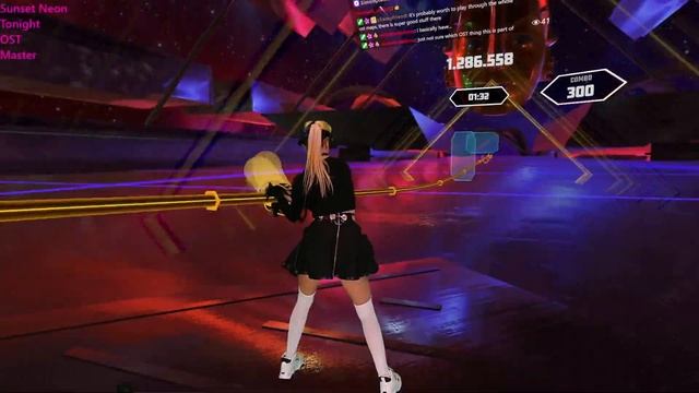 Sunset Neon - Tonight | Synth Riders Master | Mixed Reality Gameplay | Twitch смотреть онлайн