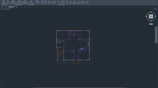 AutoCAD Centerline by Rectangle Boundary смотреть онлайн
