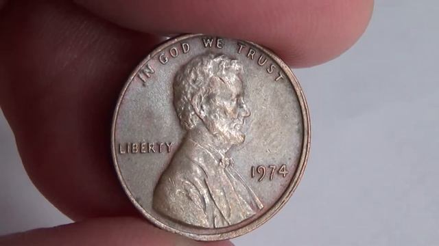 Coin USA ONE CENT 1974/Монета США ОДИН ЦЕНТ 1974 год смотреть онлайн