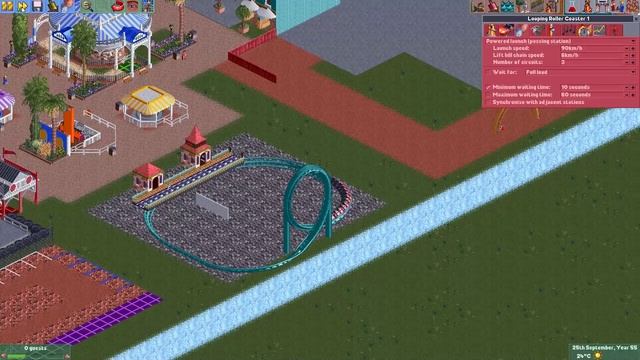 Git Gud at OpenRCT2 #43: Making a Schwarzkopf Katapult Coaster! (advanced tutorial) смотреть онлайн