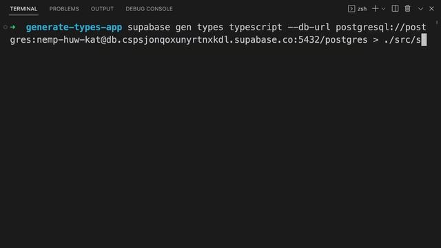 How to generate TypeScript types with the Supabase CLI - SupabaseTips смотреть онлайн