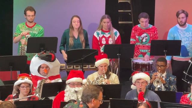 2023 HPU Wind Ensemble Sleigh Ride with Kayla Ross on Percussion смотреть онлайн