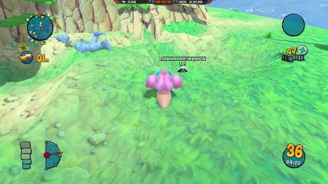 WORMS Ultimate Mayhem - Выживание 3D червей битва за Землю смотреть онлайн