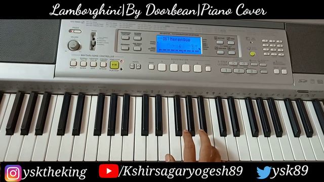 Lamborghini-By Doorbean-Piano Cover смотреть онлайн