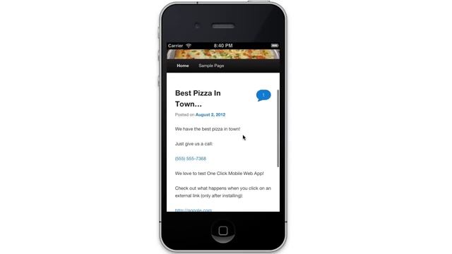 One click mobile web app I Wordpress plugin смотреть онлайн