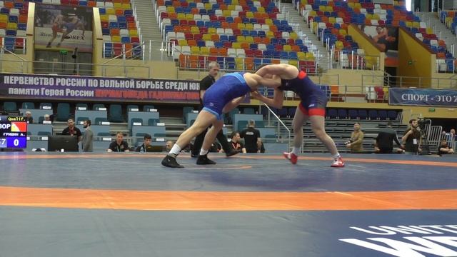 Магамадов Ибрахим (Москва) - Гришин Александр (Воронеж) смотреть онлайн