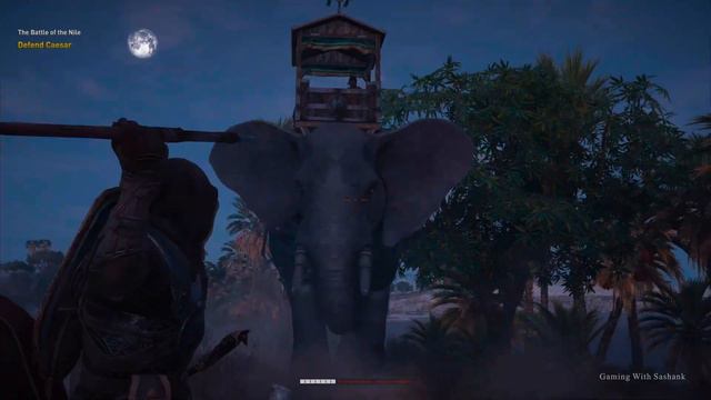 Assassin's Creed Origins Elephant Chase | 4K 60 FPS смотреть онлайн