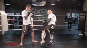 Комбинация двойка + лоукик + хайкик от Матвея Перешивайло