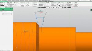 Создание трапецеидальной резьбы