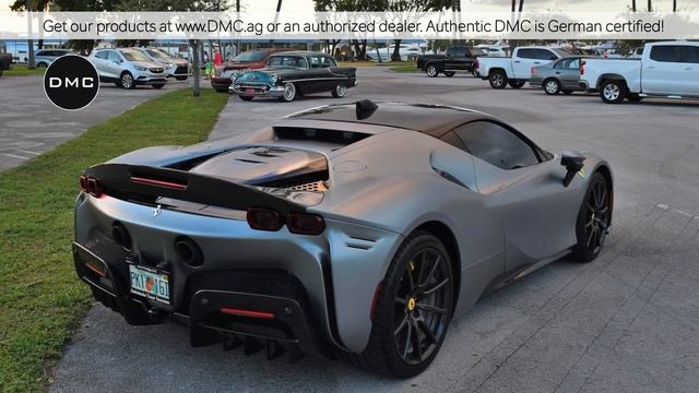 Ferrari SF90: DMC Body Kit & ZESAD Exhaust System: OPF Muffler, Downpipes, Sport Catalyst & End Tip смотреть онлайн