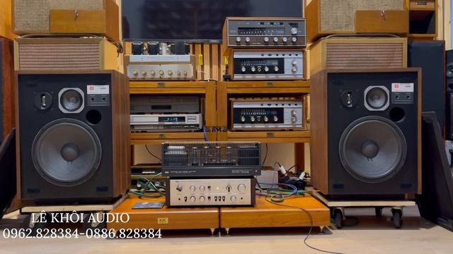 Cặp bài trùng cậu mợ JBL L65 Jubal + Pre pow đèn LUXKT A3500/ A3300. Đỉnh cao nhạc vàng смотреть онлайн