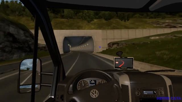 Euro Truck Simulator 2 Volkswagen Crafter 2 5 TDI смотреть онлайн