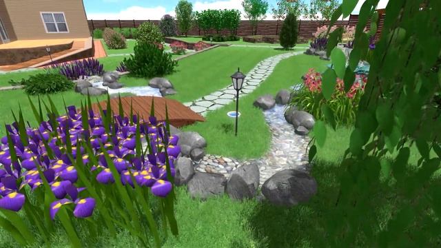 Красивое видео, душевная музыка и течёт ручей смотреть онлайн