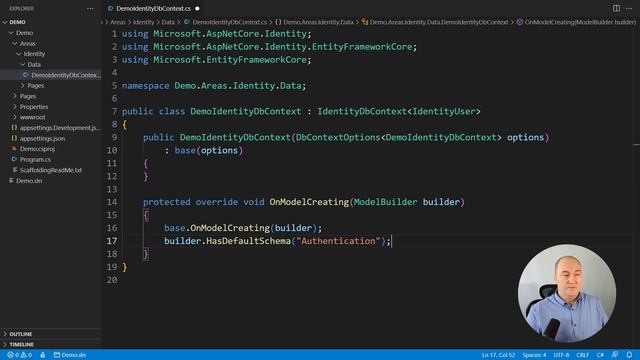 How to Initialize a Clean ASP.NET Core Project with Entity Framework Core and Identity смотреть онлайн