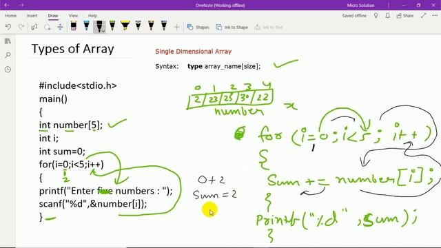 Array In C Programming | Array In C Language Hindi | One | Two | Multi | Dimensional Array in C #7 смотреть онлайн