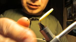 Вязание мушек.Голавль.Нахлыстовая мушка желтый жук.Часть 2 / Dry flies for Chub.Yellow beеtle.