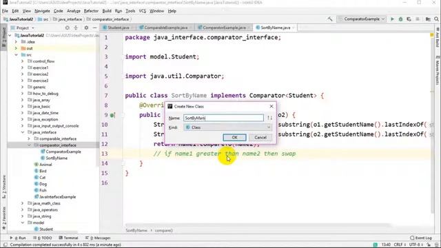 Java 71 Sắp xếp danh sách đối tượng với Comparator interface смотреть онлайн
