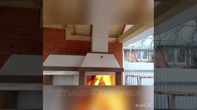 Установка барбекю-комплекс в отделке керамогранитом смотреть онлайн