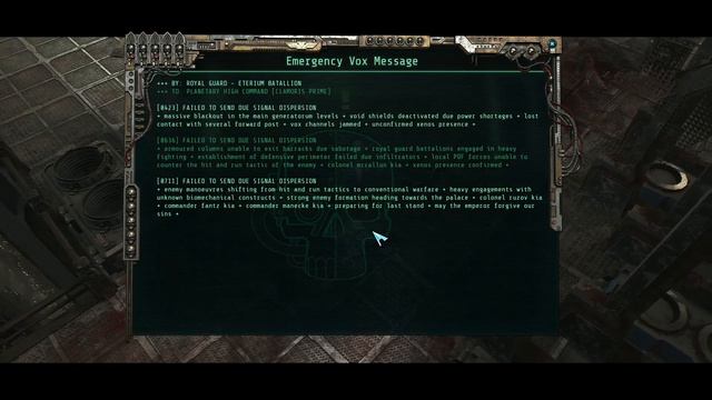 Warhammer 40,000: Inquisitor - Martyr: Prophecy, Part 29. смотреть онлайн