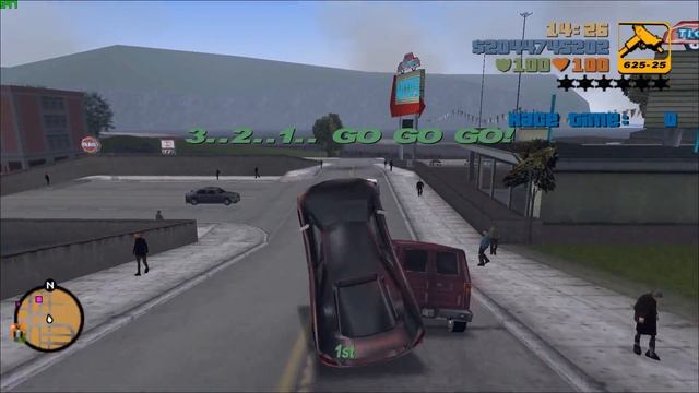 GTA III - Прохожу Туризмо за 1 секунду | Turismo In 1 Seconds (no Cheats)