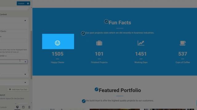 How To Configure Funfacts section - Aneeq Premium WordPress Theme смотреть онлайн