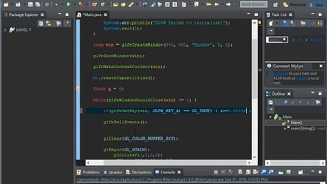 2D Game Development with LWJGL 3: #3: Using INPUT! смотреть онлайн