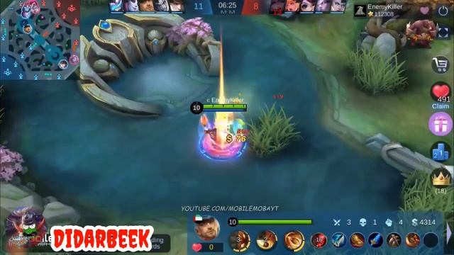?КАК ИГРАЕТ ТОП МИРА ? КЛИНТ ?? ◉97.98% побед◉ Гайд на Клинт MOBILE LEGENDS / МОБАЙЛ ЛЕГЕНДС смотреть онлайн