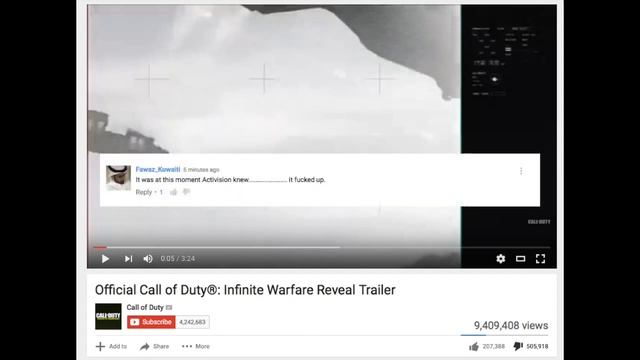 youtube comments REACT to Call of Duty: Infinite Warfare смотреть онлайн