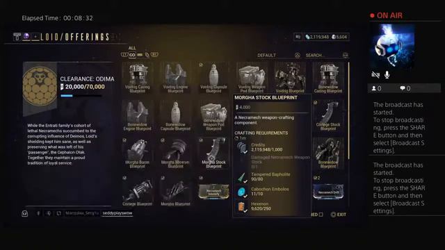 Warframe Trade chat Making platinum Buying/Selling MR 29 PS4 смотреть онлайн