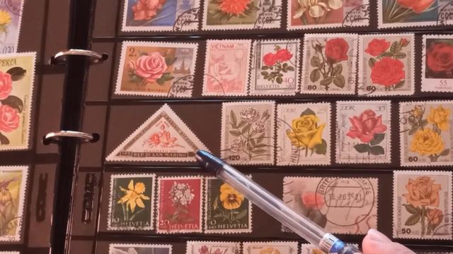 Марки с цветами (часть 2)