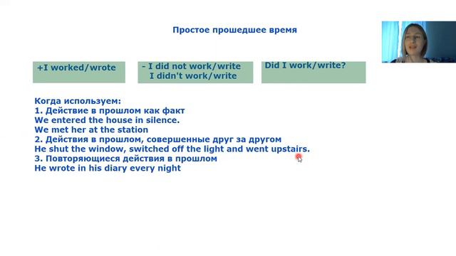 Простое прошедшее время/ Past Simple смотреть онлайн