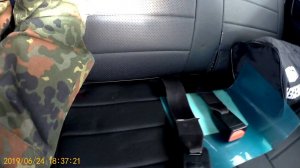 Переделка креплений ремней безопасности второго ряда на Лада Ларгус -версия  2