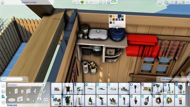 Izba a Traditional Russian Cottage 🇷🇺 🪆 | The Sims 4 | Speed Build | No CC + Download Links смотреть онлайн