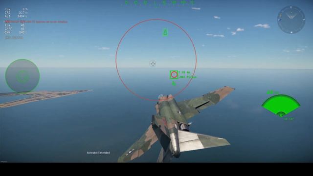War thunder "Red Skies" 2nd dev server AIM-7E Sparrow test смотреть онлайн