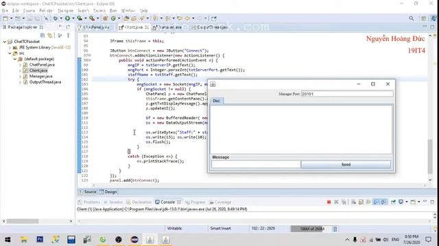 lập trình Java nâng cao : Nguyễn Hoàng Đức - 19IT4 смотреть онлайн
