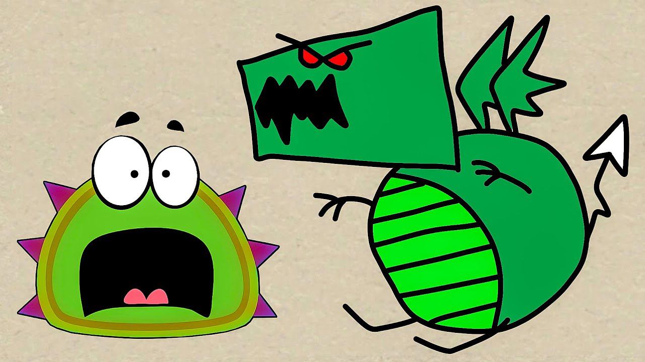 Лизун СЛИЗНЯК в стране СТИКМЕНОВ #7. Мультик ИГРА Draw a Stickman EPIC на канале Игрули TV смотреть онлайн