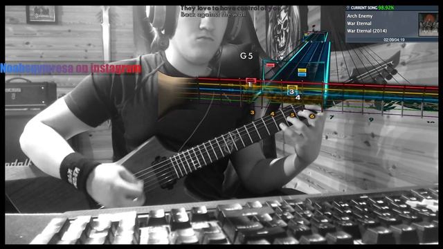 Arch Enemy - War Eternal (Rocksmith CDLC) (Rhythm Guitar) (Guitar Cover) смотреть онлайн