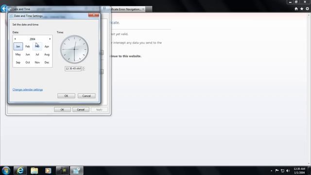 How to Remove Security Certificate error on Internet Explorer смотреть онлайн