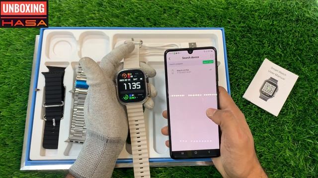 WS X9 ULTRA SMARTWATCH TIME &DATE SETUP |Wsx9 Ultra Watch Face Setup | Bluetooth Call Setup |