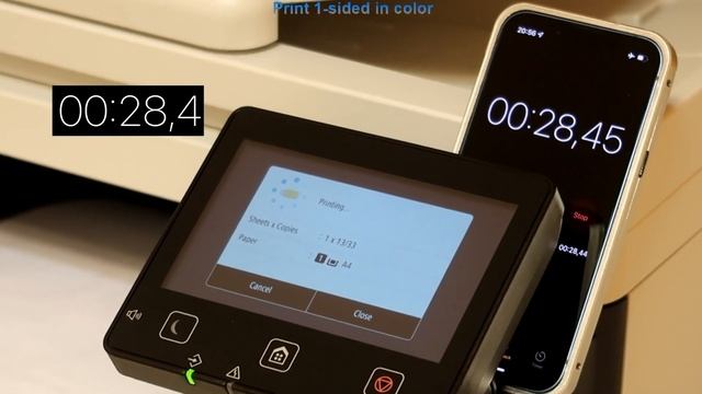 Canon MF750C Print Speed Test (part3) FCOT, Print, Copy and DADF Scan Speed Test смотреть онлайн