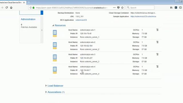 Oracle Java Cloud Service Instance Creation смотреть онлайн