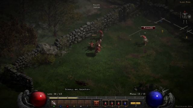 Diablo 2 Resurrected: Beta - Xbox One S Gameplay смотреть онлайн
