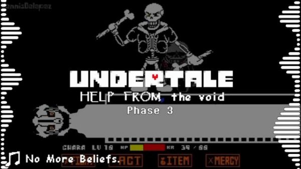Undertale Help From The Void | Animated Soundtrack