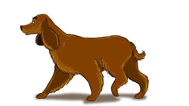 Походка собака "курс 2д анимации" А. бондаренко смотреть онлайн