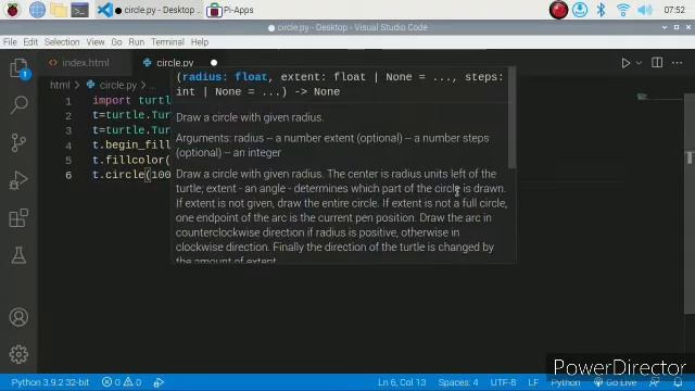 how tomake a circle in python|| how to draw a circle in python смотреть онлайн