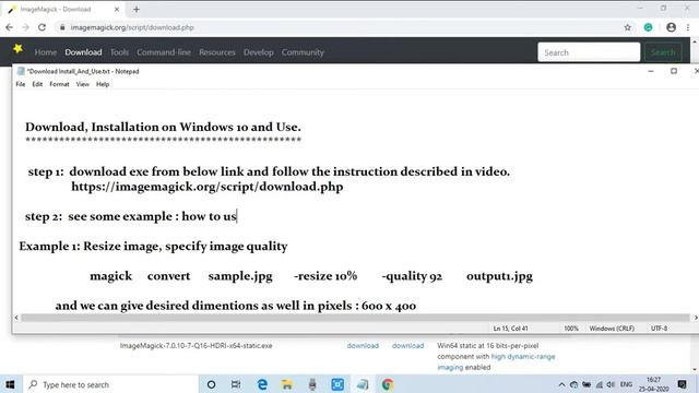 ImageMagic Command Line Tools for Image Editing | Installation and Use смотреть онлайн