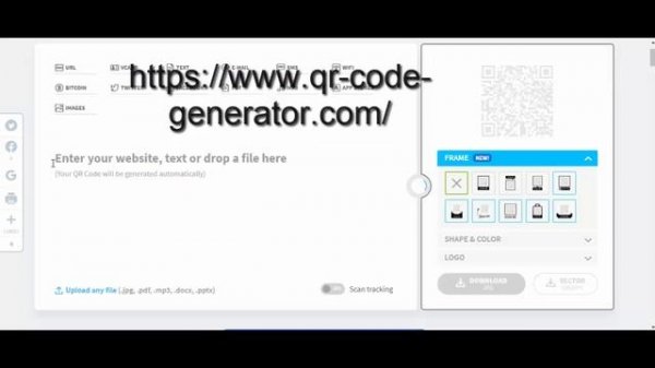 Создать QR code для видео #QR #code #QRcode How to make a QR code
