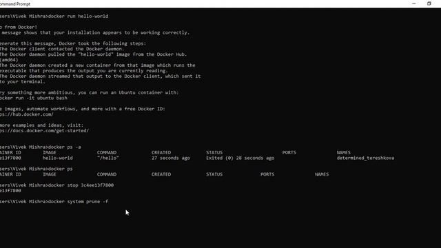 Chapter 5 Docker commands practice part 1 смотреть онлайн