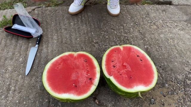 Арбуз Селест (Осман) разрезаем и пробуем смотреть онлайн
